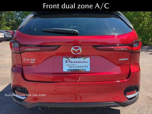 Soul Red Crystal Metallic 2025 Mazda CX-70 PHEV Premium Package