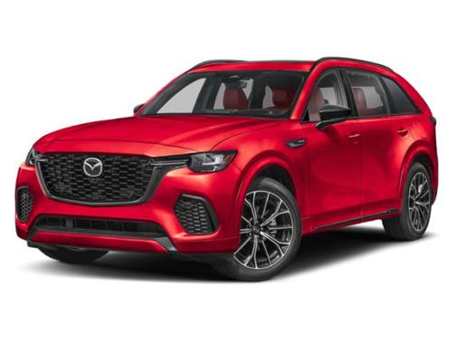 Soul Red Crystal Metallic 2025 Mazda CX-70 3.3 Turbo S Premium