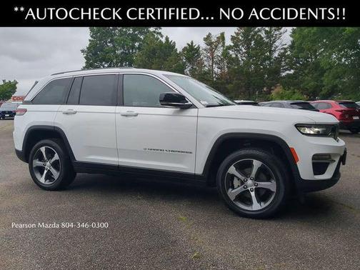 Bright White Clearcoat 2023 Jeep Grand Cherokee Limited