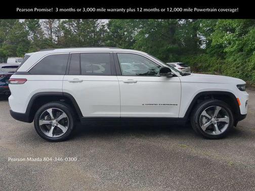 Bright White Clearcoat 2023 Jeep Grand Cherokee Limited