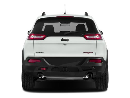 Bright White Clearcoat 2018 Jeep Cherokee Trailhawk