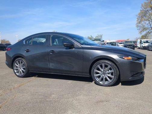 Machine Gray 2026 Mazda Mazda3 FWD w/Preferred Package