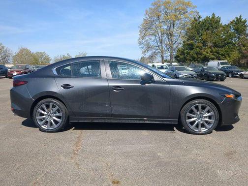 Machine Gray 2026 Mazda Mazda3 FWD w/Preferred Package