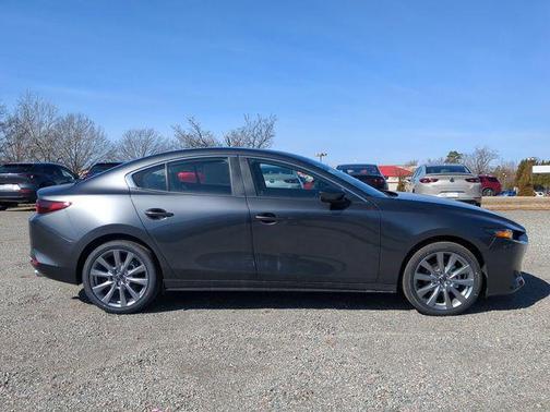 Machine Gray 2026 Mazda Mazda3 FWD w/Preferred Package