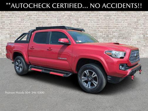 Barcelona Red Metallic 2019 Toyota Tacoma TRD Sport