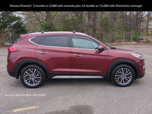 Gemstone Red 2020 Hyundai TUCSON Limited