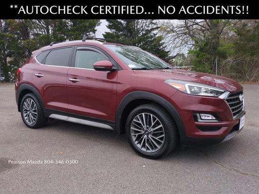 Gemstone Red 2020 Hyundai TUCSON Limited