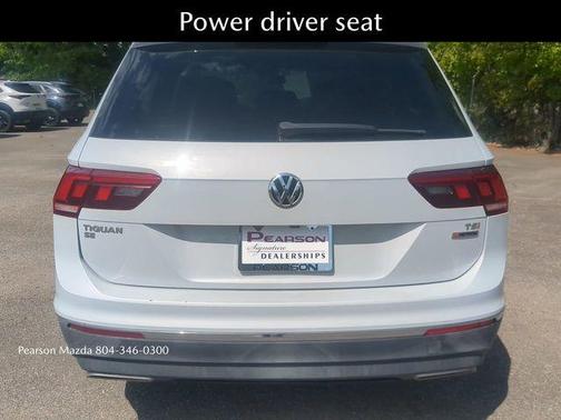 White Silver 2018 Volkswagen Tiguan 2.0T SE 4MOTION