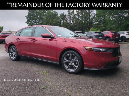 Radiant Red Metallic 2024 Honda Accord EX