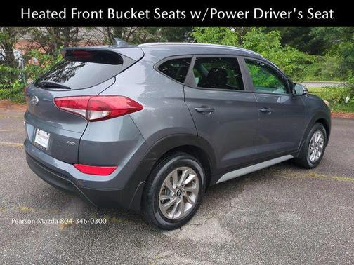 Coliseum Gray 2017 Hyundai TUCSON SE Plus