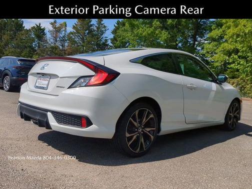 Platinum White Pearl 2019 Honda Civic Sport