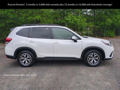 Crystal White Pearl 2024 Subaru Forester Premium