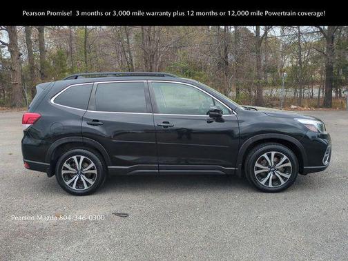 Crystal Black Silica 2020 Subaru Forester Limited