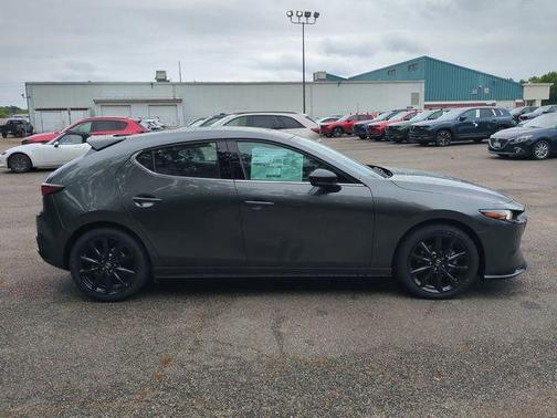 Machine Gray Metallic 2026 Mazda Mazda3 2.5 Turbo AWD