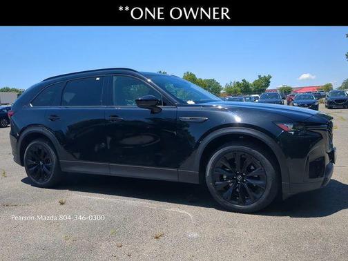 Jet Black 2025 Mazda CX-90 3.3 Turbo Premium Sport