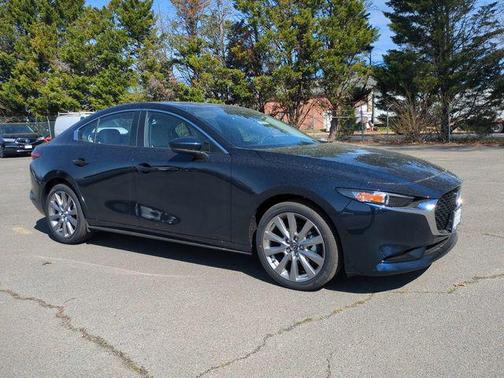 Crystal Blue 2026 Mazda Mazda3 FWD w/Preferred Package