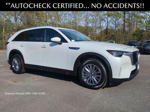 Rhodium White Premium 2024 Mazda CX-90 PHEV Preferred