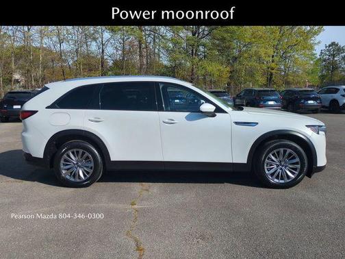 Rhodium White Premium 2024 Mazda CX-90 PHEV Preferred