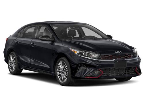 Aurora Black 2022 Kia Forte GT-Line