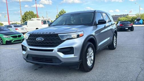 Iconic Silver Metallic 2020 Ford Explorer Sport Utility 4D