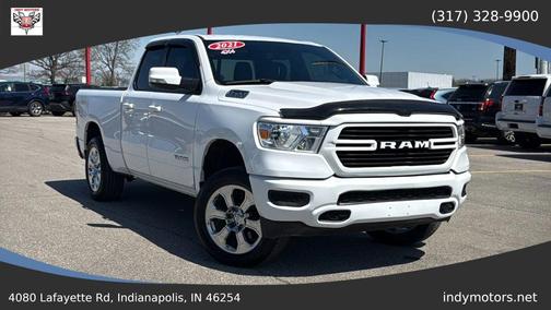 Bright White Clearcoat 2021 RAM 1500 Big Horn/Lone Star