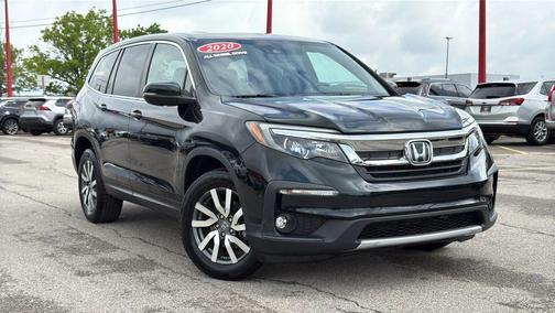 Crystal Black Pearl 2020 Honda Pilot EX-L
