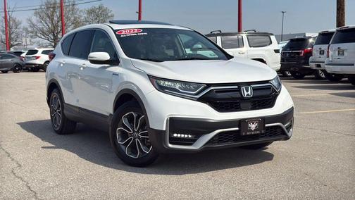 Platinum White Pearl 2022 Honda CR-V Hybrid Sport AWD