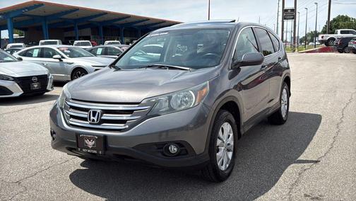 Gray 2013 Honda CR-V EX