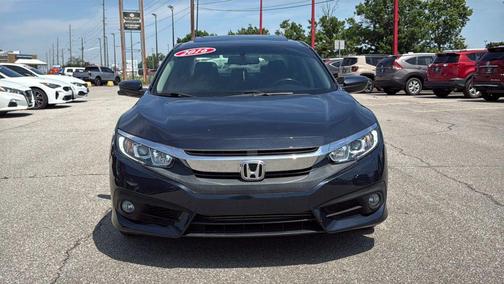 Blue 2016 Honda Civic EX-L