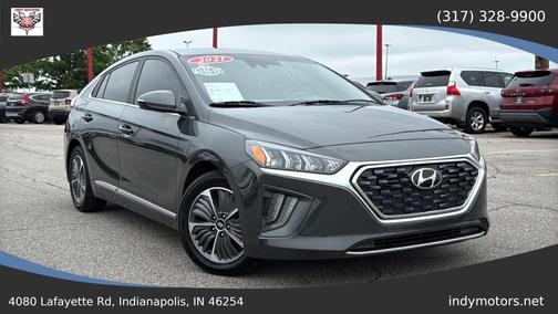Gray 2021 Hyundai IONIQ Plug-In Hybrid SEL