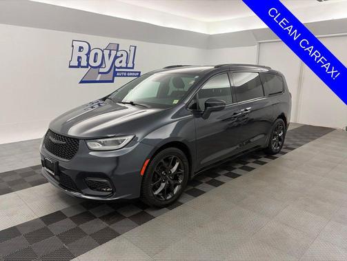 Maximum Steel Metallic Clearcoat 2021 Chrysler Pacifica Touring