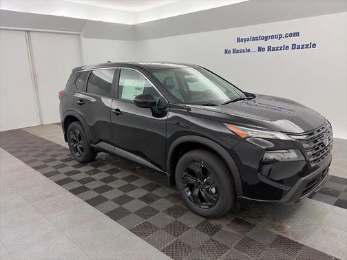 Super Black 2026 Nissan Rogue SV