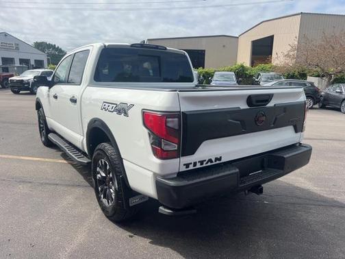 Glacier White 2023 Nissan Titan PRO-4X
