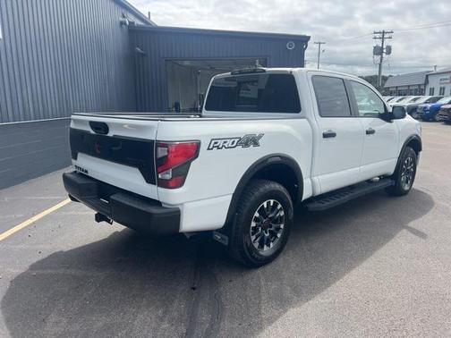 Glacier White 2023 Nissan Titan PRO-4X