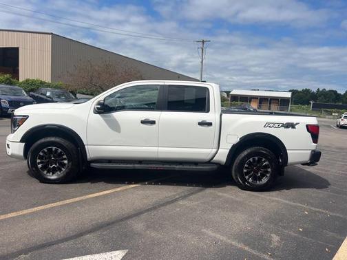 Glacier White 2023 Nissan Titan PRO-4X