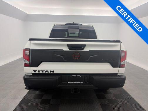 Glacier White 2023 Nissan Titan PRO-4X