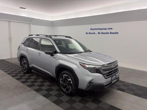 Ice Silver Metallic 2025 Subaru Forester Hybrid Premium