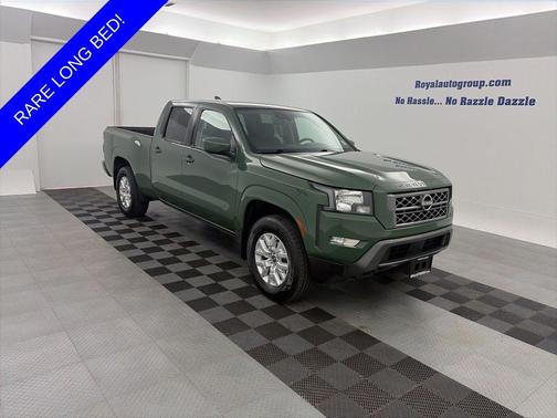 Tactical Green Metallic 2023 Nissan Frontier SV