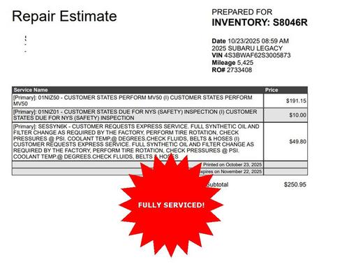 2025 Subaru Legacy Premium