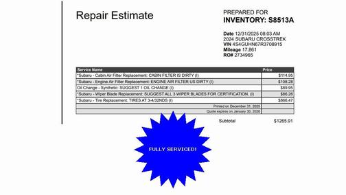 2024 Subaru Crosstrek Limited