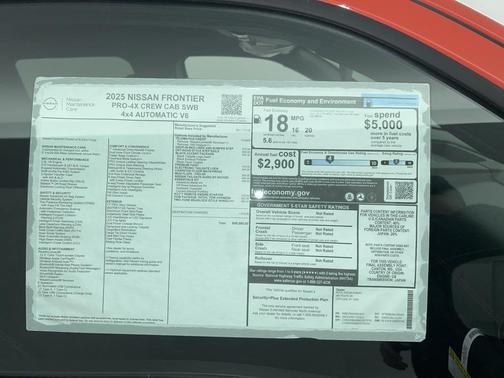 2025 Nissan Frontier PRO-4X