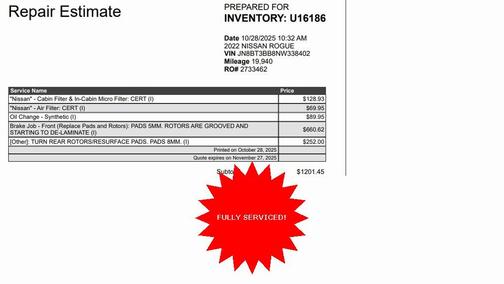 2022 Nissan Rogue SV