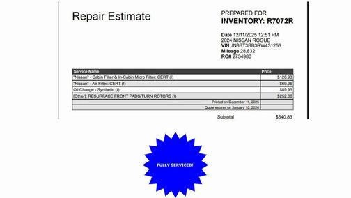 2024 Nissan Rogue SV