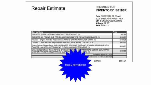 2025 Subaru Crosstrek Premium