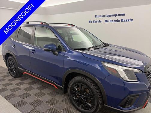 Sapphire Blue Pearl 2024 Subaru Forester Sport