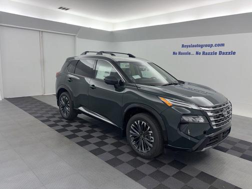 Obsidian Green 2026 Nissan Rogue Platinum
