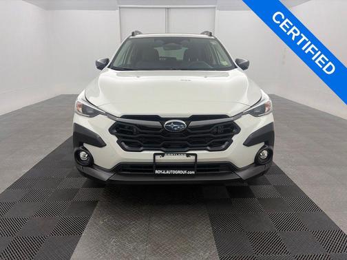 Crystal White Pearl 2025 Subaru Crosstrek Premium
