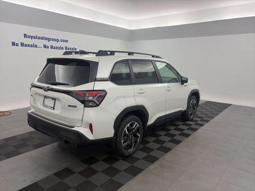 Crystal White Pearl 2026 Subaru Forester Hybrid Premium