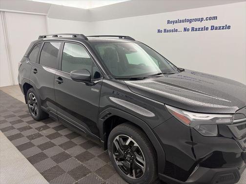 Crystal Black Silica 2026 Subaru Forester Hybrid Premium