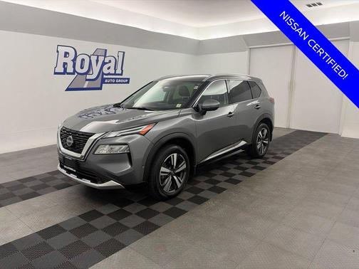 Gun Metallic 2023 Nissan Rogue Platinum